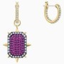 Swarovski Küpe Tarot Magic Pe Hoop Ayst/Cry/Gos 5490915