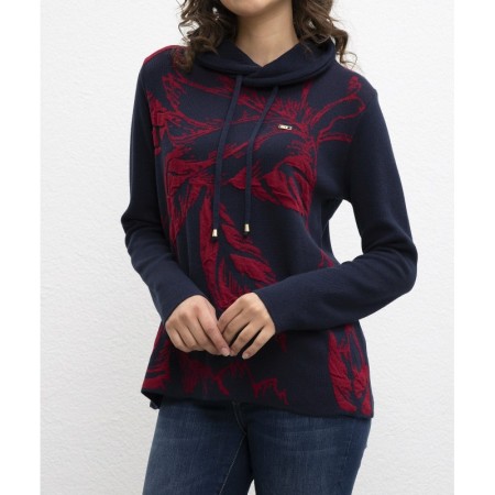U.S.Polo Assn. Kadın Lacivert Regular Kazak G082SZ0TK.000.866030