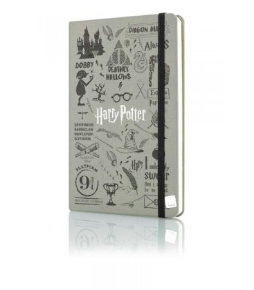 Mabbels Defter Lastikli Harry Potter 21x13 cm.