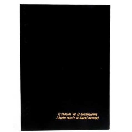İş Sağlığı ve Güvenliğine İlişkin Tespit ve Öneri Defteri