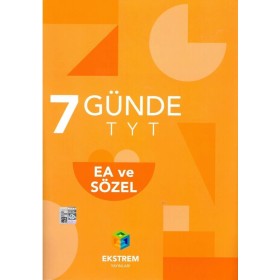 TYT 7 Günde Eşit Ağırlık ve Sözel Ekstrem Yayınları
