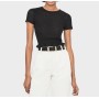 Bershka Kadın Triko 6805/381/800 Siyah