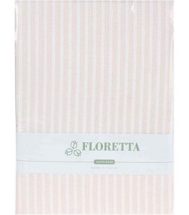 Floretta 2'li Çizgili Yastık Kılıfı Bej