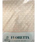 Floretta 2'li Puanlı Yastık Kılıfı Bej