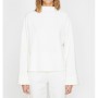 Koton Kadın Yüksek Yaka Sweatshirt Ekru 0KAK13874EK001
