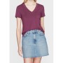 Mavi Kadın V Yaka Mor T-Shirt 167967-24381