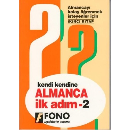 Kendi Kendine Almanca İlk Adım 2 Cd Ekli Fono Yayınları