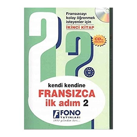 Kendi Kendine Fransızca İlk Adım 2 CD'li - Fono Yayınları