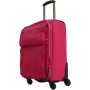 Mçs Lüx Kumaş Bordo Büyük Boy Valiz V111