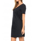 Mavi Kadın Elbise 130238-900 Fermuar Detaylı Elbise Siyah