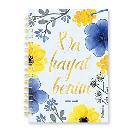 Fabooks Ajanda Bu Hayat Benim Süresiz