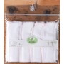 Kitikate 76353 Organic 4 Lü Mendil Beyaz