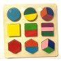 3D Ahşap Puzzle Geometri