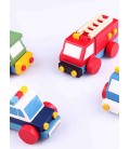 Hobby&Toys Ahşap Oyuncakları Tak Çıkar Taşıt Seti FLR61