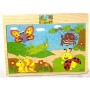 24 Parça Puzzle Böcekler