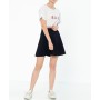 Tommy Hilfiger Kadın Lacivert Kloş Etek WW0WW11428