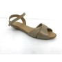 Sandal Kadın Sandalet Fosforlu Bej Renk