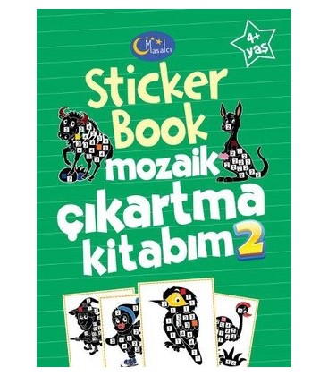 Sticker Book Mozaik Çıkartma Kitabım 2 - Kolektif - Masalcı