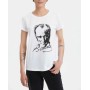 Defacto Kadın Beyaz Atatürk Baskılı Kısa Kollu T-Shirt L3664AZ