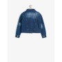 Koton Kız Çocuk Cepli Ceket İndigo 6KKG57078ODFD6