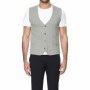 NETWORK Smart Casual V Yaka Gri Melanj Yelek 1063238-017