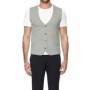 NETWORK Smart Casual V Yaka Gri Melanj Yelek 1063238-017