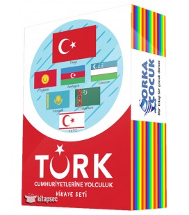 Türk Cumhuriyetlerine Yolculuk Hikaye Seti - Orka Çocuk Yayınları