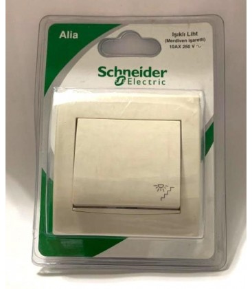 Schneider Işıklı Merdiven İşaretli Anahtar