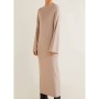 Mango Kadın Açık/Pastel Gri Lastikli Jarse Elbise 33097678