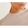 Mango Kadın Açık/Pastel Gri Lastikli Jarse Elbise 33097678