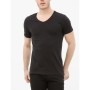 Koton Erkek V Yaka T-Shirt - Siyah 6KAM12138LK999