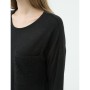 Koton Kadın Cep Detaylı T-Shirt - Siyah 6KAK18915GK999