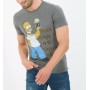 Kotan Erkek Grafik Baskılı T-Shirt - Gri 6KAM11661LK027