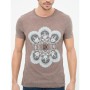Koton Erkek Grafik Baskılı T-Shirt - Taba 6KAM11658LK05H
