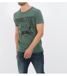 Koton Erkek Yazılı Baskılı T-Shirt - Yeşil 6KAM11643LK01A