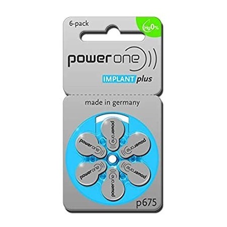 Powerone İmplant Plus 675 İşitme Cihazı Pili