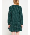 Koton Kadın Desenli Elbise - Yeşil 8KAL81713OW60U