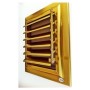 Simge 40x40 Alüminyum Menfez Sarı