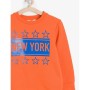 Koton Erkek Baskılı Sweatshirt Turuncu 6YKB16948OK200