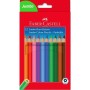 Faber Castell Jumbo Kuru Boya Kalemi 12 li 5171951000