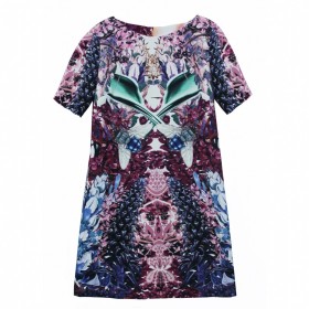 OopsCool Kadın Elbise Floral Dress Elbise 15Y106