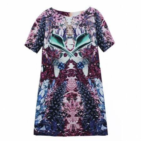 OopsCool Kadın Elbise Floral Dress Elbise 15Y106