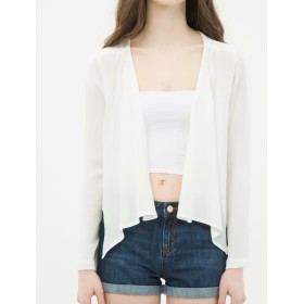 Koton Kadın Dantel Detaylı Kimono - Ekru 6YAL51627JW002