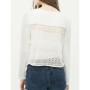 Koton Kadın Dantel Detaylı Kimono - Ekru 6YAL51627JW002