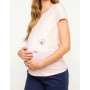 DeFacto Kadın Pembe Baskılı Hamile Body H4846AZ