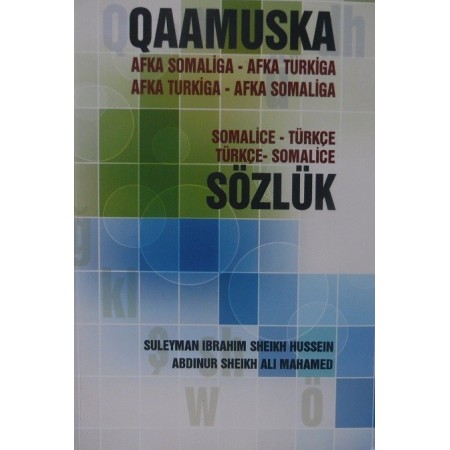 Qaamuska - Somalice - Türkçe sözlük