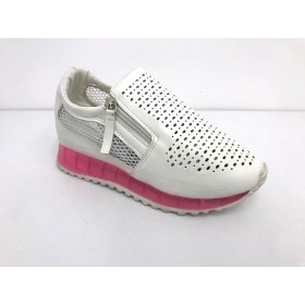 Pembe Beyaz Kadın Yazlık Spor Ayakkabı