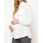 Defacto Hamile Beyaz Cepli Tunik H6445Az