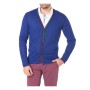 Toss Erkek Slim Fit Triko Hırka  Saks 515401008