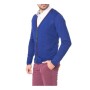 Toss Erkek Slim Fit Triko Hırka  Saks 515401008